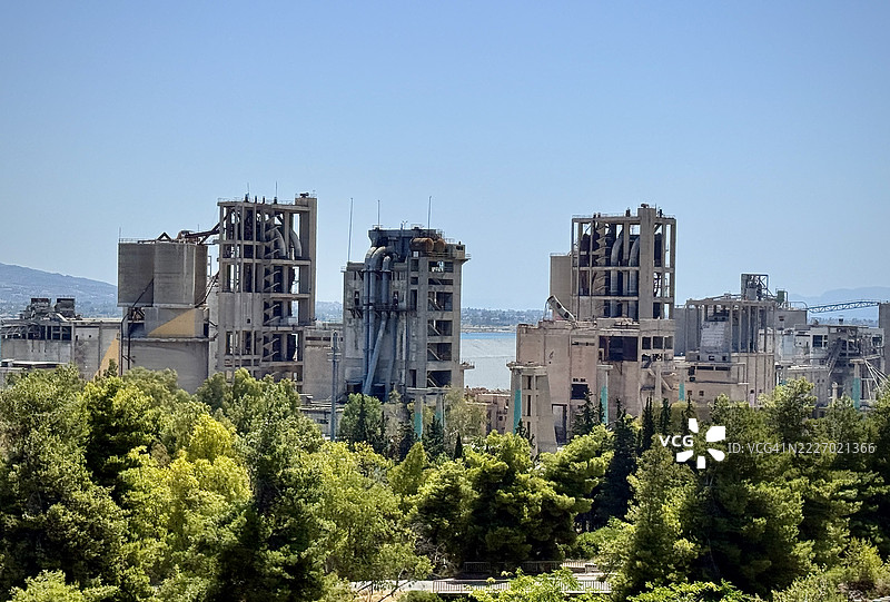 旧水泥厂图片素材