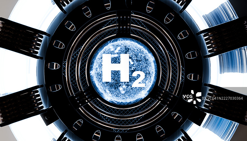辐射氢核心为未来提供动力图片素材