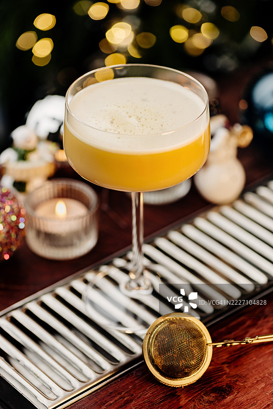雪球鸡尾酒图片素材