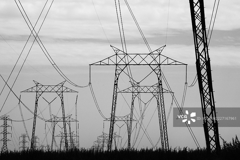 电力线图片素材