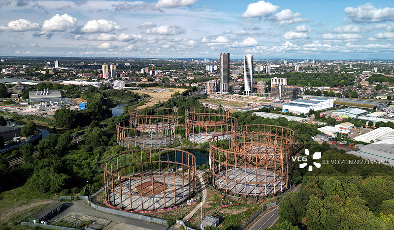 布朗利拜博燃气厂图片素材