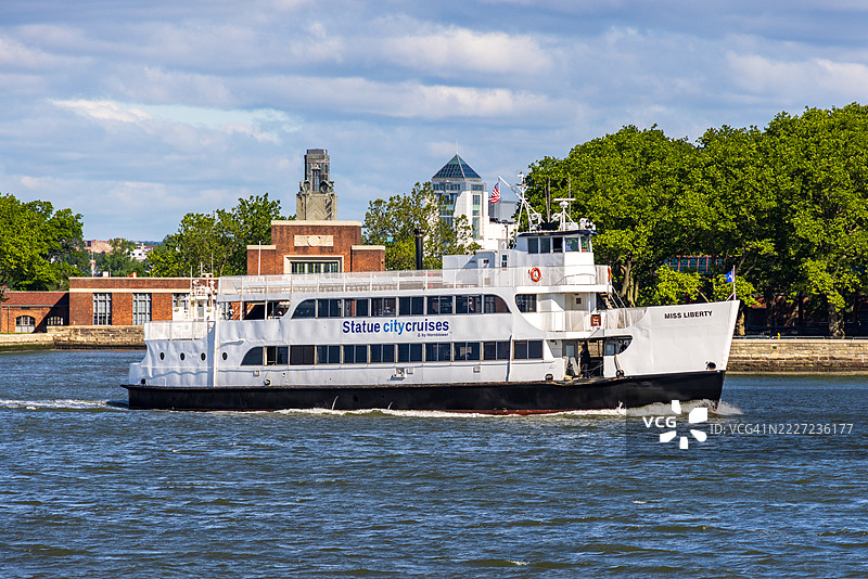 斯塔滕岛渡轮，纽约，纽约州，美国图片素材