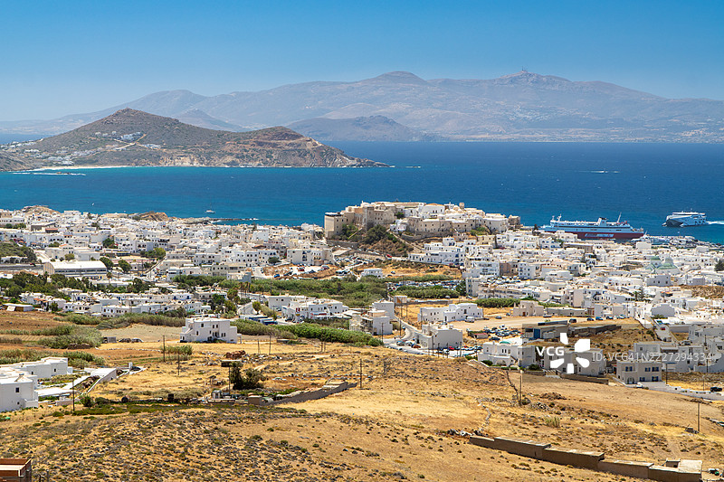 希腊纳克索斯岛图片素材