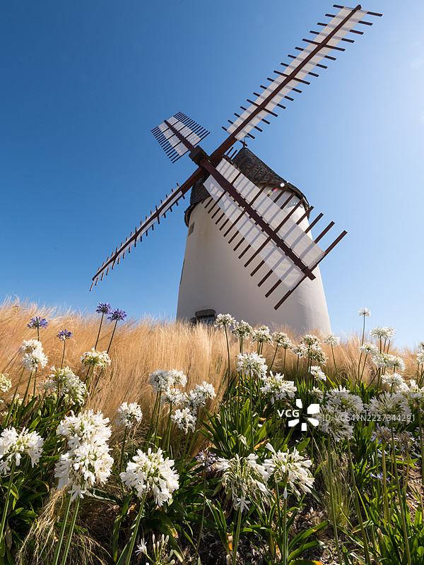 Jard sur Mer的磨坊图片素材