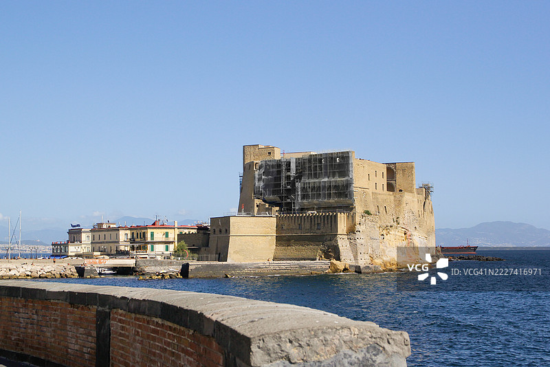 那不勒斯的蛋堡，意大利图片素材