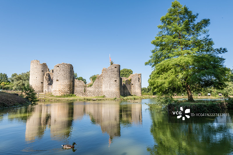 科姆基耶城堡图片素材