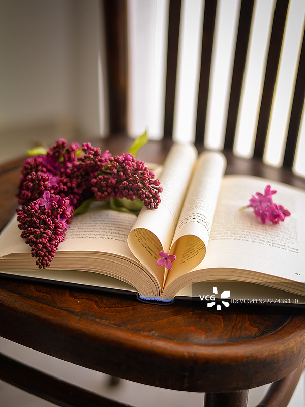 桌子上的书特写，波兰奥尔什丁图片素材