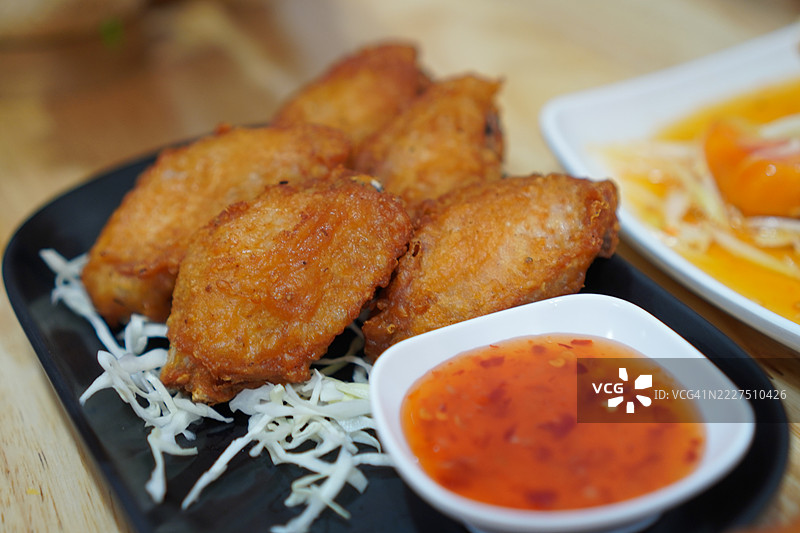 炸鸡翅图片素材