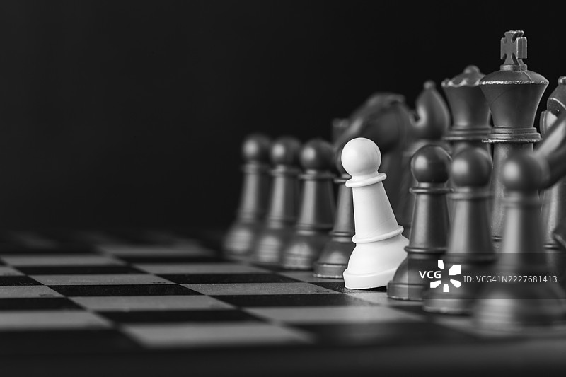 国际象棋棋子、策略、关系图片素材