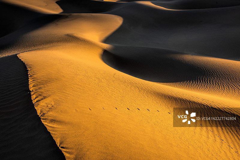 加利福尼亚州熔炉溪的沙漠风景图片素材
