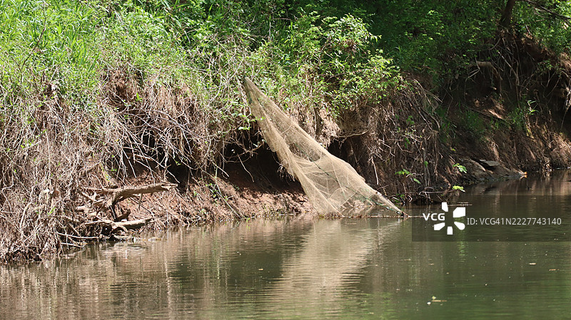 肯塔基州奥姆斯特德的湖泊风景图片素材