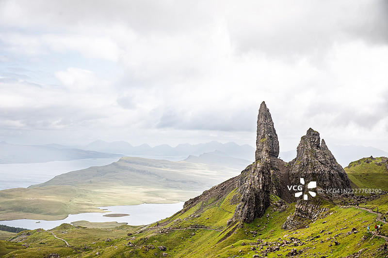 斯凯岛的斯托尔老人，苏格兰，英国图片素材