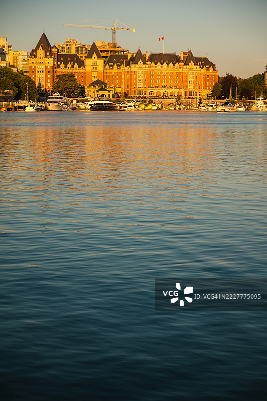 维多利亚的费尔蒙特皇后酒店图片素材