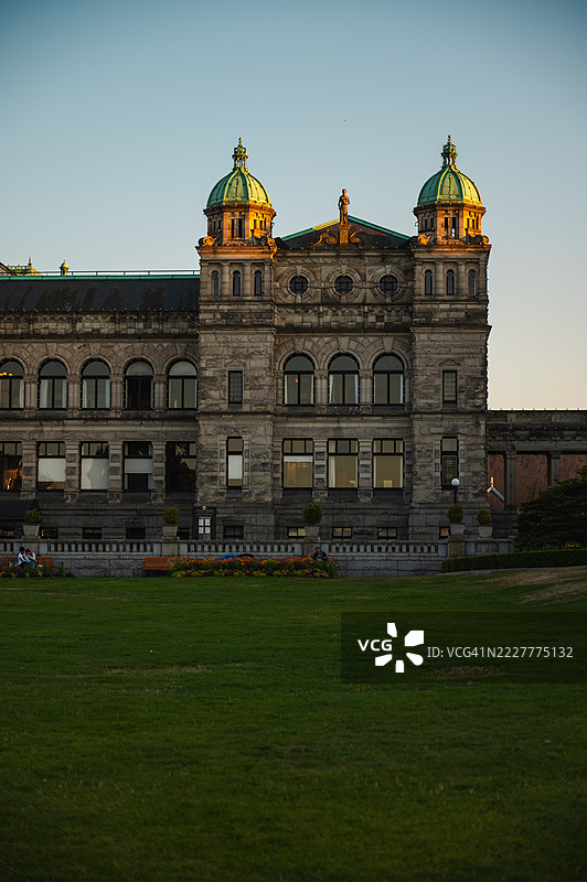 不列颠哥伦比亚省议会大厦，也称为立法大楼图片素材