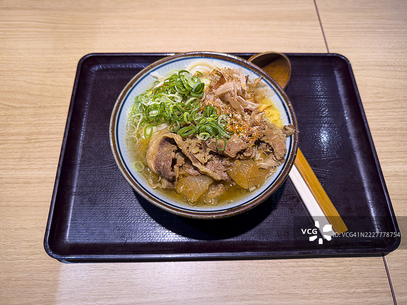 横滨的香川肉乌冬面图片素材