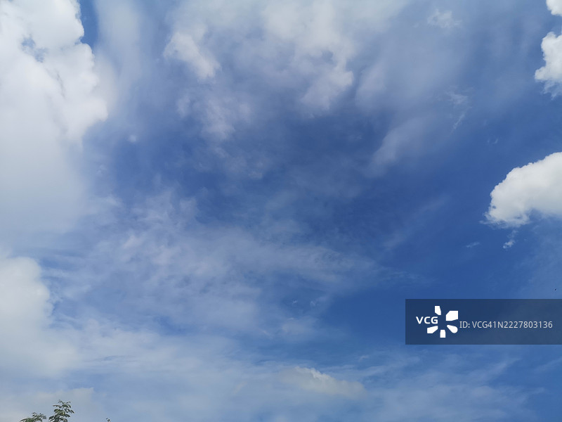 蓝天白云图片素材