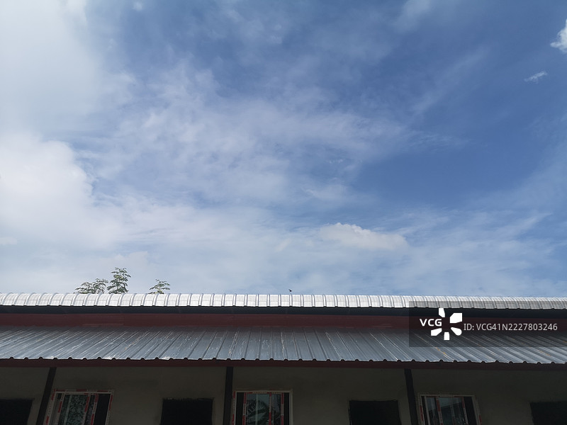 蓝天白云图片素材