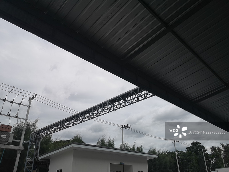 屋顶桁架图片素材