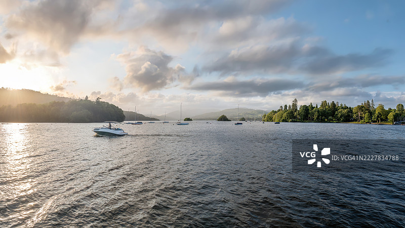 温德米尔，湖区，英格兰图片素材