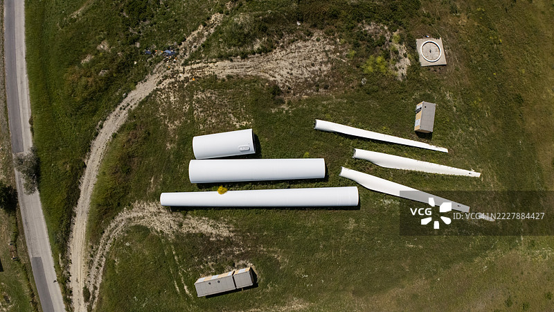 陆上风电组件图片素材