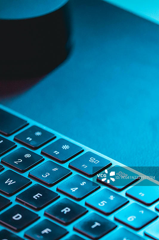 笔记本电脑特写，澳大利亚图片素材