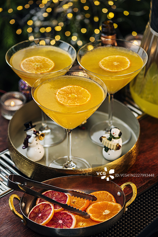 克莱门汀马提尼图片素材