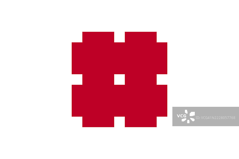 日本岐阜的旗帜图片素材