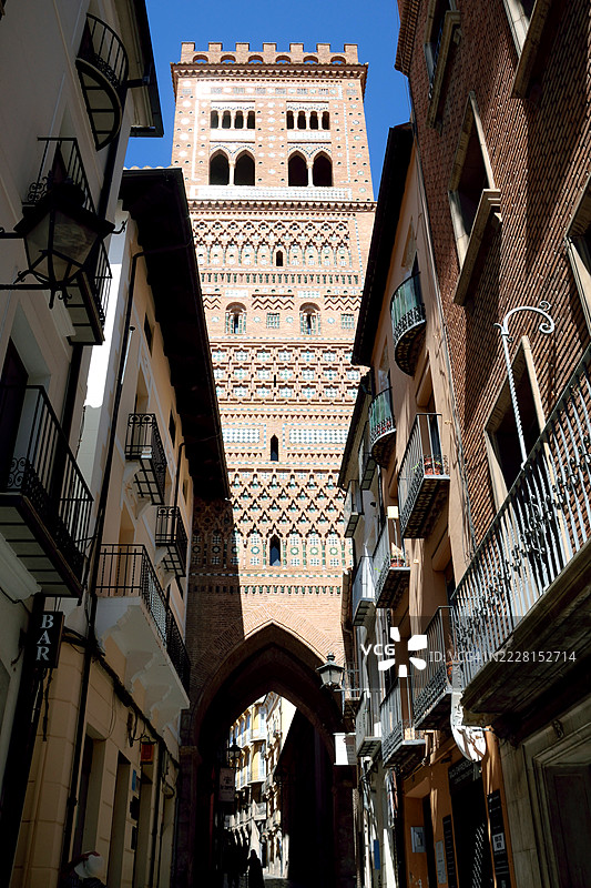 特鲁埃尔的萨尔瓦多穆德哈尔塔图片素材