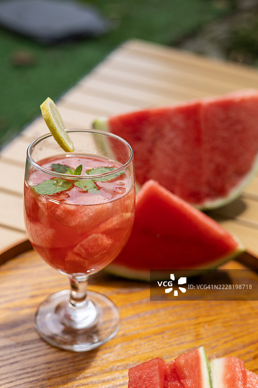 西瓜汁图片素材