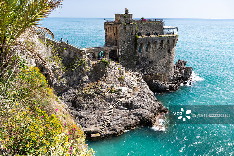 诺曼塔，迈奥里，阿马尔菲海岸图片素材