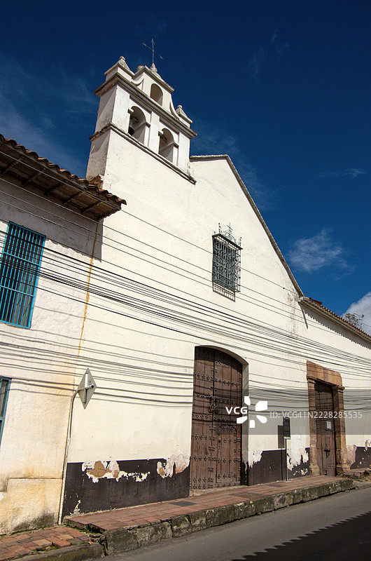 圣克莱尔修道院 [Capilla Santa Clara la Real]，哥伦比亚，博亚卡，图恩哈图片素材