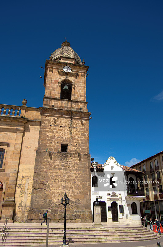 圣雅各布大教堂 [Metropolitan Cathedral Basilica of Saint James the Apostle]，博亚卡，哥伦比亚图片素材