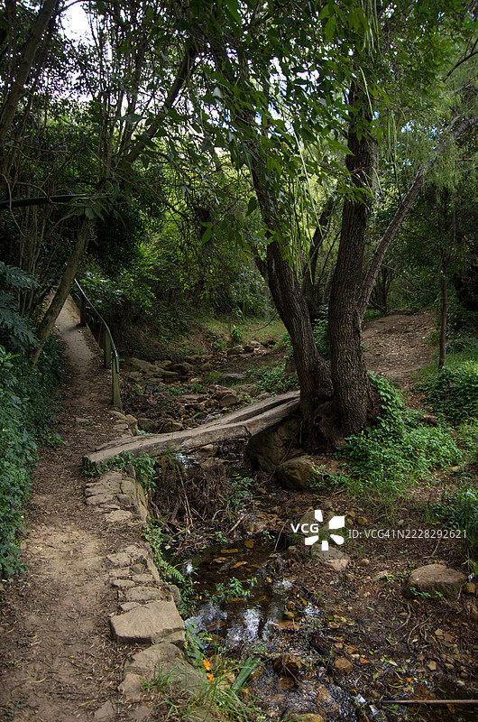 萨奇卡河，维拉德莱瓦，博亚卡，哥伦比亚图片素材
