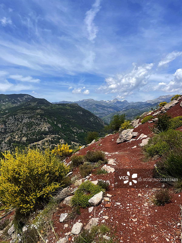 法国南部的达吕伊峡谷图片素材