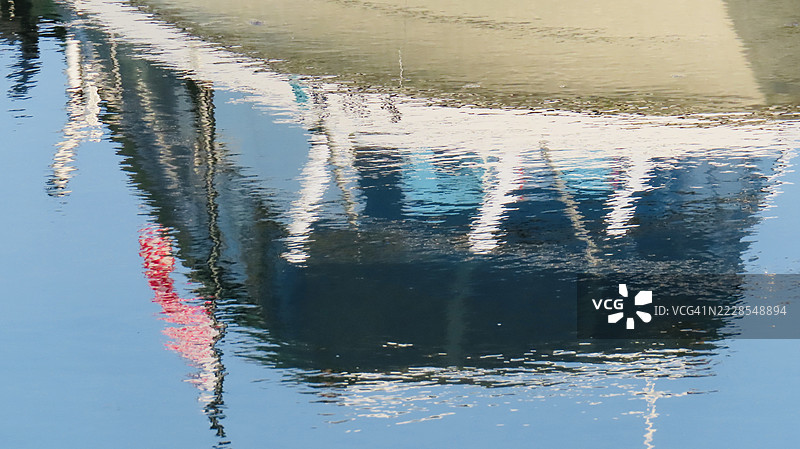 渔船。大马雷明尼苏达州。苏必利尔湖图片素材