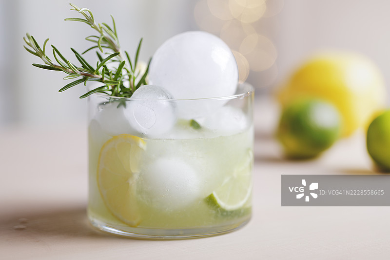 柑橘柠檬水图片素材