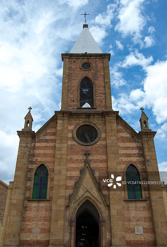 拉基拉教堂，博亚卡，哥伦比亚图片素材