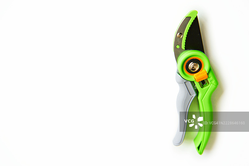 园艺剪刀。图片素材