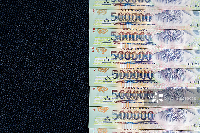 越南盾纸币图片素材