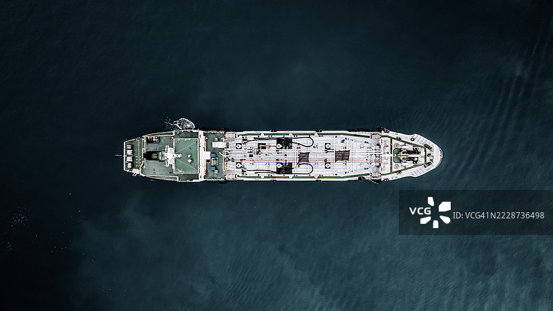 油轮在海上航行以出口，亚洲，泰国。图片素材