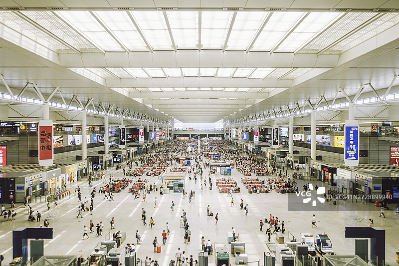 上海虹桥火车站图片素材
