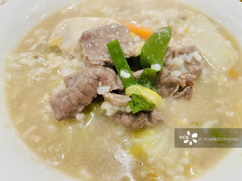 碗中的汤特写，圣克莱尔，新南威尔士州，澳大利亚图片素材