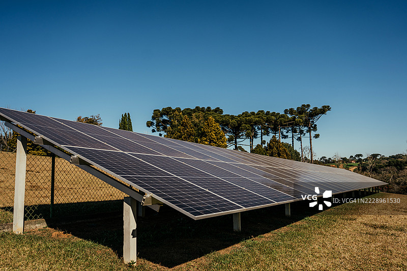 太阳能电池板图片素材