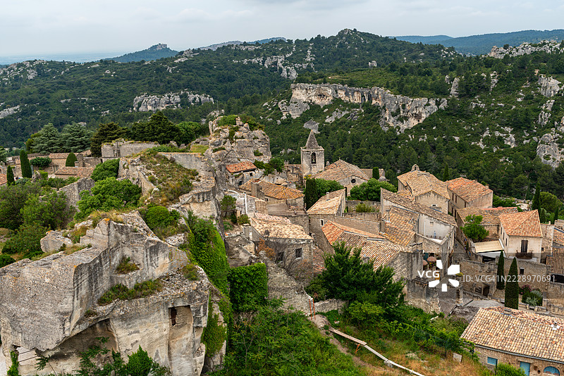 法国阿尔皮利山脉中的博德村图片素材