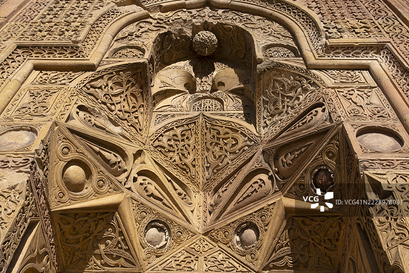 土耳其中部安纳托利亚的迪夫里吉大清真寺和医院图片素材