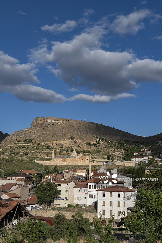 土耳其中部安纳托利亚的西瓦斯大清真寺和医院图片素材