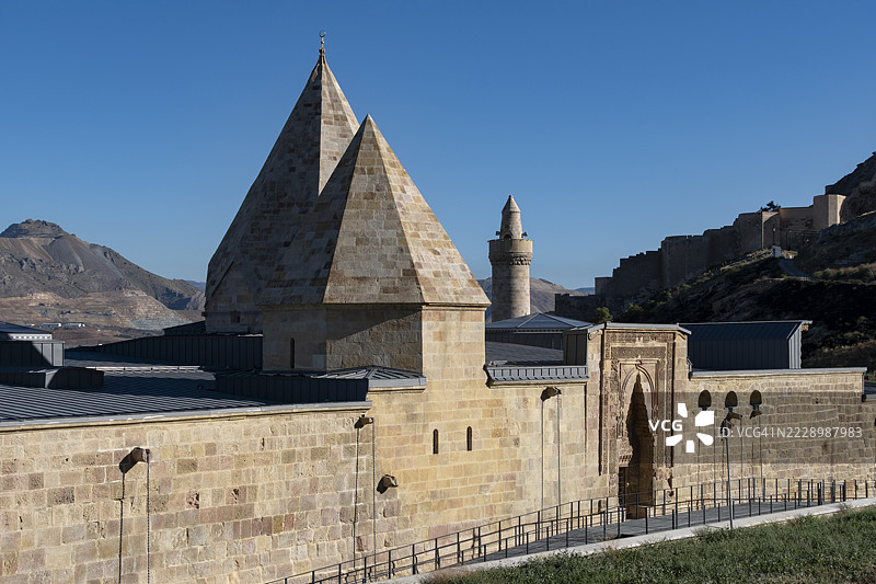 土耳其中部安纳托利亚的西瓦斯大清真寺和医院图片素材