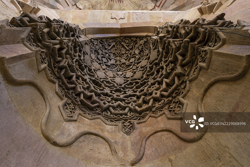 土耳其中部安纳托利亚的西瓦斯大清真寺和医院图片素材