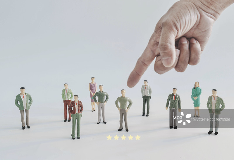 人力资源管理、选拔、领导力、突出性图片素材