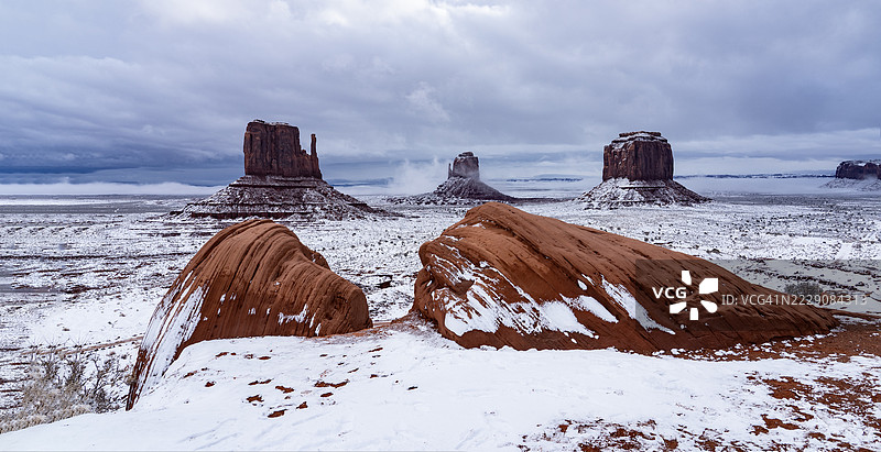 纪念碑谷图片素材